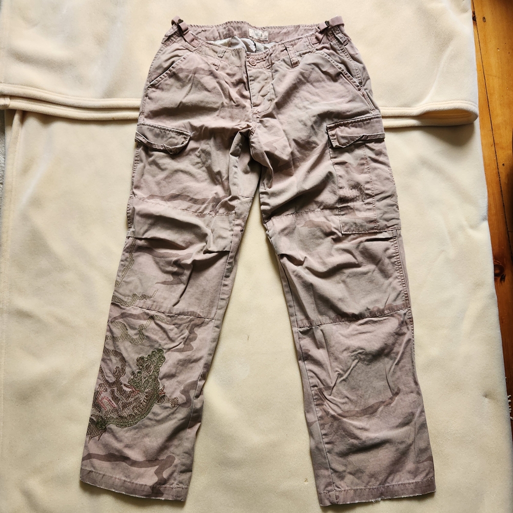 American Eagle Outfitters Dragon Tan Men's Large Cargo Pants